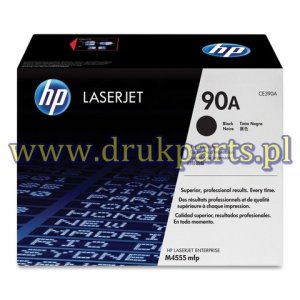 TONER DO DRUKARKI - KASETA DO DRUKARKI - TONER CARTRIDGE HP LJ M4555 - CE390A - WYDAJNOŚĆ 10 000 STRON PRZY 5% POKRYCIU - KOLOR CZARNY - ORYGINAŁ