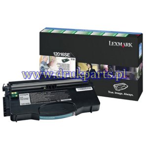 TONER DO DRUKARKI - KASETA DO DRUKARKI - TONER CARTRIDGE LEXMARK E120  - 12016SE  - WYDAJNOŚĆ 2000 STRON PRZY 5% POKRYCIU 
