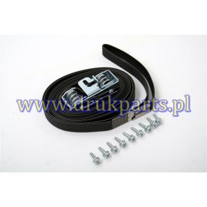 NOWY ORYGINALNY PASEK NAPĘDU KARETKI - CARRIAGE BELT DO PLOTERÓW HP DESIGNJET 4000 / 4050 / 4500 / 4520 / Z6100 / Z6200 / T7100 / T7200 / L25500 - CQ109-67004, Q1273-60228, Q1273-60069 - FORMAT A0