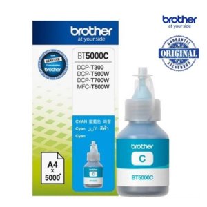 BT-5000C , BT5000C - ORYGINALNY TUSZ CYAN , INK , ATRAMENT DO DRUKAREK BROTHER DCP-T220 DCP-T300 DCP-T310 DCP-T420W DCP-T500W DCP-T510W DCP-T520W DCP-T700W DCP-T710W DCP-T720W MFC-T800W MFC-T920DW