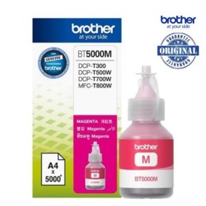 BT-5000M , BT5000M - ORYGINALNY TUSZ MAGENTA , INK , ATRAMENT DO DRUKAREK BROTHER DCP-T220 DCP-T300 DCP-T310 DCP-T420W DCP-T500W DCP-T510W DCP-T520W DCP-T700W DCP-T710W DCP-T720W MFC-T800W MFC-T920DW