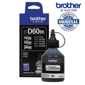 BTD60BK , BT-D60BK - ORYGINALNY TUSZ CZARNY , BLACK INK , ATRAMENT DO DRUKAREK BROTHER DCP-T310 , DCP-T510 , DCP-T710 , MFC-T910 , DCP-T220 , DCP-T420W , DCP-T520W , DCP-T720DW , MFC-T920DW