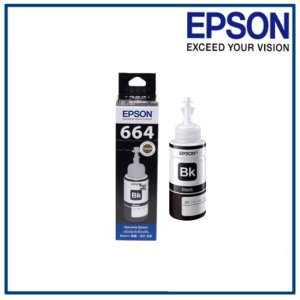 C13T66414A - ORYGINALNY CZARNY TUSZ 664 , BLACK INK , ATRAMENT DO DRUKAREK EPSON L100 L110 L120 L130 L132 L200 L210 L220 L300 L310 L312 L350 L355 L362 L364 L365 L366 L382 L386 L455 L456 L486 L550