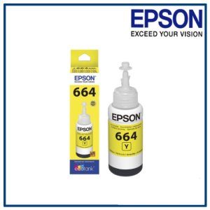 C13T66444A - ORYGINALNY ŻÓŁTY TUSZ 664 , YELLOW INK DO DRUKAREK EPSON L100 L110 L120 L130 L132 L200 L210 L220 L222 L300 L310 L312 L350 L355 L362 L364 L365 L366 L382 L386 L455 L456 L486 L550 ...
