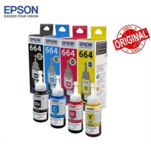 ORYGINALNE TUSZE EPSON 664 , KOMPLET TUSZY 664 DO DRUKAREK EPSON L100 L110 L120 L130 L132 L200 L210 L220 L300 L310 L312 L350 L355 L362 L364 L365 L366 L382 L386 L455 L456 L486 L550 ...