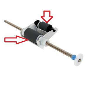 ORYGINALNA ROLKA , ROLKI POBIERANIA PAPIERU Z PODAJNIKA ADF DO DRUKAREK SAMSUNG SCX 4216 4321 4520 4521 4720 4725 4824 4825 4828 5112 5312 5315 5330 5530 5635 5835 6220 6320 6322 6345 6545 6555 ...
