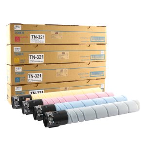 PROMOCJA -> WYBIERZ JAKOŚĆ -> KOMPLET TONERÓW JAPOŃSKICH-CHEMICZNYCH DO KONICA MINOLTA BIZHUB 224e / 284e / 364e / C224 / C224E / C284 / C284E / C364 / C364E - TN321K , TN-321C , TN321Y , TN321M