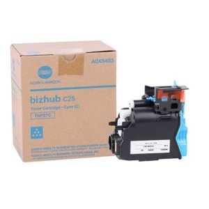 WYBIERZ JAKOŚĆ --> NOWY ORYGINALNY TONER , KASETA , WKŁAD DO KSEROKOPIAREK KONICA MINOLTA BizHub C25 - A0X5453 TNP27 CYAN