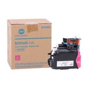 WYBIERZ JAKOŚĆ --> NOWY ORYGINALNY TONER , KASETA , WKŁAD DO KSEROKOPIAREK KONICA MINOLTA BizHub C25 - A0X5353 TNP27 MAGENTA