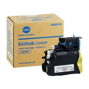 WYBIERZ JAKOŚĆ --> NOWY ORYGINALNY TONER , KASETA , WKŁAD DO KSEROKOPIAREK KONICA MINOLTA BizHub C3100P - A0X5254 TNP50Y YELLOW