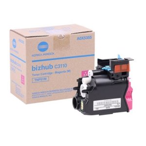 WYBIERZ JAKOŚĆ --> NOWY ORYGINALNY TONER , KASETA , WKŁAD DO KSEROKOPIAREK KONICA MINOLTA BizHub C3110 - A0X5355 TNP51M MAGENTA