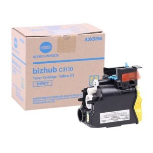 WYBIERZ JAKOŚĆ --> NOWY ORYGINALNY TONER , KASETA , WKŁAD DO KSEROKOPIAREK KONICA MINOLTA BizHub C3110 - A0X5255 TNP51Y YELLOW