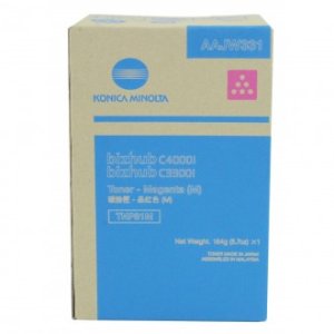 WYBIERZ JAKOŚĆ --> NOWY ORYGINALNY TONER , KASETA , WKŁAD DO KSEROKOPIAREK KONICA MINOLTA BizHub C3300i / C4000i - AAJW351 TNP-81M MAGENTA