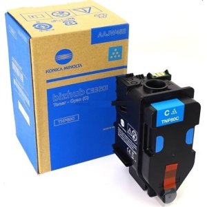 WYBIERZ JAKOŚĆ --> NOWY ORYGINALNY TONER , KASETA , WKŁAD DO KSEROKOPIAREK KONICA MINOLTA BizHub C3320i - AAJW452 TNP-80C CYAN