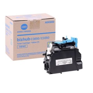 WYBIERZ JAKOŚĆ --> NOWY ORYGINALNY TONER , KASETA , WKŁAD DO KSEROKOPIAREK KONICA MINOLTA BizHub C3350 / C3850 / C3850FS - A5X0250 TNP-48Y YELLOW