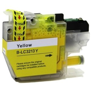 WYBIERZ JAKOŚĆ --> NOWY TUSZ DO DRUKAREK ATRAMENTOWYCH BROTHER DCP-J772DW / DCP-J774DW / MFC-J890DW / MFC-J895DW - ŻÓŁTY / YELLOW - LC3213Y