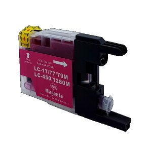 WYBIERZ JAKOŚĆ --> NOWY TUSZ DO DRUKAREK ATRAMENTOWYCH BROTHER MFC-J5910DW /  MFC-J6510DW / MFC-J6710DW / MFC-J6910DW - PURPUROWY / MAGENTA - LC1280XLM