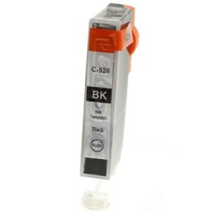 WYBIERZ JAKOŚĆ --> NOWY TUSZ DO DRUKAREK ATRAMENTOWYCH CANON IP 4850 4950, IX 6550, MG 5140 5240 5250 5340 5350 6200 SERIES 8200 SERIES, MX 710 SERIES 890 SERIES... - CZARNY / BLACK - CLI-526BK