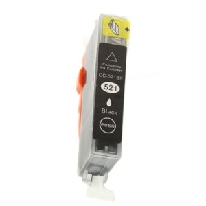 WYBIERZ JAKOŚĆ --> NOWY TUSZ DO DRUKAREK ATRAMENTOWYCH CANON iP3600 iP4600 iP4700 MP540 MP550 MP560 MP620 MP630 MP640 MP980 MP990 MX860 MX870 - CZARNY / BLACK - CCLI521BK / CLI-521BK