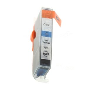 WYBIERZ JAKOŚĆ --> NOWY TUSZ DO DRUKAREK ATRAMENTOWYCH CANON iP3600 iP4600 iP4700 MP540 MP550 MP560 MP620 MP630 MP640 MP980 MP990 MX860 MX870 - NIEBIESKI / CYAN - CCLI521C / CLI-521C