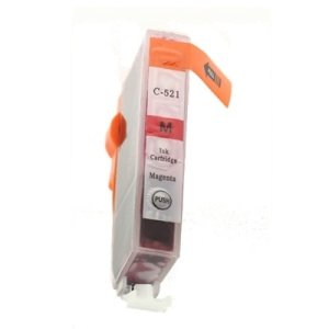 WYBIERZ JAKOŚĆ --> NOWY TUSZ DO DRUKAREK ATRAMENTOWYCH CANON iP3600 iP4600 iP4700 MP540 MP550 MP560 MP620 MP630 MP640 MP980 MP990 MX860 MX870 - PURPUROWY / MAGENTA - CCLI521M / CLI-521M