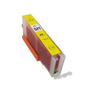 WYBIERZ JAKOŚĆ --> NOWY TUSZ DO DRUKAREK ATRAMENTOWYCH CANON MG 5700 5750 5751 5752 5753 6800 6850 6851 6852 6853 7700 7750 7751 7752 7753... - ŻÓŁTY / YELLOW - 0334C001 / CLI571XLY / CLI-571XLY