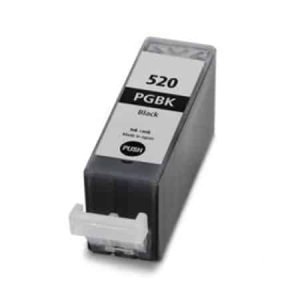 WYBIERZ JAKOŚĆ --> NOWY TUSZ DO DRUKAREK ATRAMENTOWYCH CANON PIXMA iP3600 iP4600 iP4700 MP540 MP550 MP560 MP620 MP630 MP640 MP980 MP990 MX860 - CZARNY / BLACK - 2932B0011 / PGI-520BK / PGI-520