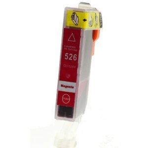 WYBIERZ JAKOŚĆ --> NOWY TUSZ DO DRUKAREK ATRAMENTOWYCH CANON PIXMA IP4800 IP4820 IP4850 IP4900 IP4950 IX6250 IX6500 IX6550 MG5120 MG5150 MG5200 MG5220 MG5230 MG5340... - PURPUROWY / MAGENTA - CLI-526M