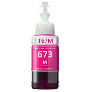 PROMOCJA -> WYBIERZ JAKOŚĆ -> NOWY TUSZ PREMIUM DO DRUKAREK ATRAMENTOWYCH EPSON L1800 L800 L805 L810 L850 - PURPUROWY / MAGENTA - C13T67334A / T6733