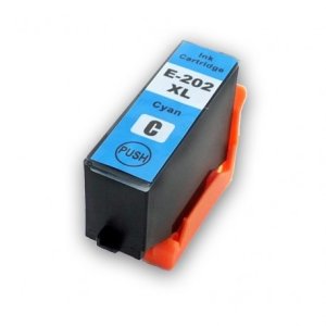 WYBIERZ JAKOŚĆ --> NOWY TUSZ DO DRUKAREK ATRAMENTOWYCH EPSON SX525WD SX620FW, Stylus Office BX525WD BX535WD BX625FWD BX635FWD BX925FWD BX935FWD... - NIEBIESKI / CYAN - T02H24010 / T202XL