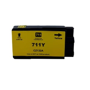WYBIERZ JAKOŚĆ --> NOWY TUSZ DO DRUKAREK ATRAMENTOWYCH HP DesignJet T120 ePrinter T120 ePrinter 914mm T520 A1 ePrinter 610mm T520 ePrinter 610mm T520 A1 ePrinter 914mm - ŻÓŁTY / YELLOW - CZ132A