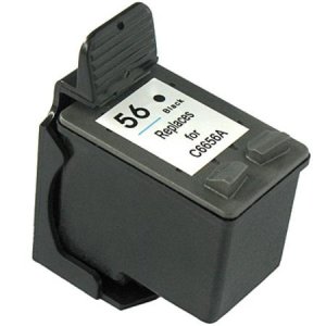 WYBIERZ JAKOŚĆ --> NOWY TUSZ DO DRUKAREK ATRAMENTOWYCH HP DeskJet 450cbi 450ci 450wbt 5150 5550 5652 5850 9650 9670 9680 9680gp, OfficeJet 6110 4110 4255 5510 5610... - CZARNY / BLACK - C6656AE