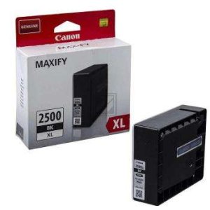 WYBIERZ JAKOŚĆ --> NOWY ORYGINALNY TUSZ DO DRUKAREK ATRAMENTOWYCH CANON MAXIFY iB4050 MB5050 MB5350 iB4150 MB5150 MB5155 MB5455 MB5450 MB5350 - CZARNY / BLACK - 9254B001 / PGI2500XL / PGI-2500XL