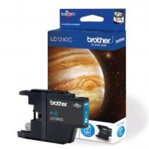 WYBIERZ JAKOŚĆ --> NOWY ORYGINALNY TUSZ DO DRUKAREK ATRAMENTOWYCH BROTHER DCP-J525W DCP-J725DW DCP-J925DW MFC-J430W MFC-J5910DW... - NIEBIESKI / CYAN - LC1240C / LC-1240C