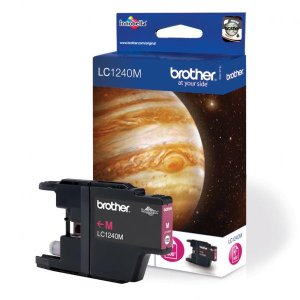 WYBIERZ JAKOŚĆ --> NOWY ORYGINALNY TUSZ DO DRUKAREK ATRAMENTOWYCH BROTHER DCP-J525W DCP-J725DW DCP-J925DW MFC-J430W MFC-J5910DW... - PURPUROWY / MAGENTA - LC1240M / LC-1240M
