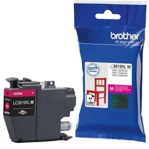 WYBIERZ JAKOŚĆ --> NOWY ORYGINALNY TUSZ DO DRUKAREK ATRAMENTOWYCH BROTHER MFC-J2330DW / MFC-J3530DW / MFC-J3930DW - PURPUROWY / MAGENTA - LC3619XLM / LC-3619XLM