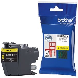 WYBIERZ JAKOŚĆ --> NOWY ORYGINALNY TUSZ DO DRUKAREK ATRAMENTOWYCH BROTHER MFC-J2330DW / MFC-J3530DW / MFC-J3930DW - ŻÓŁTY / YELLOW - LC3619XLY / LC-3619XLY