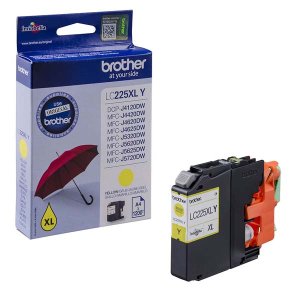 WYBIERZ JAKOŚĆ --> NOWY ORYGINALNY TUSZ DO DRUKAREK ATRAMENTOWYCH BROTHER MFC-J4620DW / MFC-J4420DW / DCP-J4120DW / MFC-J5620DW / MFC-J4625DW - ŻÓŁTY / YELLOW - LC225XLY / LC-225XLY