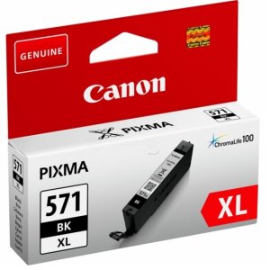 WYBIERZ JAKOŚĆ --> NOWY ORYGINALNY TUSZ DO DRUKAREK ATRAMENTOWYCH CANON MG 5700 5750 5751 5752 5753 6800 6850 6851 6852 6853 7700 7750 7751 7752 7753... - CZARNY / BLACK - 0331C001 / CLI571BK XL 
