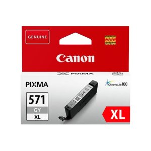 WYBIERZ JAKOŚĆ --> NOWY ORYGINALNY TUSZ DO DRUKAREK ATRAMENTOWYCH CANON MG 5700 5750 5751 5752 5753 6800 6850 6851 6852 6853 7700 7750 7751 7752 7753... - SZARY / GREY - 0335C001 / CLI571XLGY 