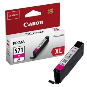 WYBIERZ JAKOŚĆ --> NOWY ORYGINALNY TUSZ DO DRUKAREK ATRAMENTOWYCH CANON MG 5700 5750 5751 5752 5753 6800 6850 6851 6852 6853 7700 7750 7751 7752 7753... - PURPUROWY / MAGENTA - 0333C001 / CLI571M XL 