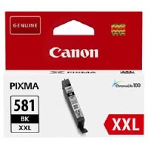 WYBIERZ JAKOŚĆ --> NOWY ORYGINALNY TUSZ DO DRUKAREK ATRAMENTOWYCH CANON PIXMA TS8151 TS8152 TS8250 TS8251 TS8252 TS8350 TS8352 TS9150 TS9155 TS9550 TS9551C  - CZARNY/BLACK - 1998C001 / CLI581BK XXL