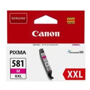 WYBIERZ JAKOŚĆ --> NOWY ORYGINALNY TUSZ DO DRUKAREK ATRAMENTOWYCH CANON PIXMA TS8151 TS8152 TS8250 TS8251 TS8252 TS8350 TS8352 TS9150 TS9155 TS9550 TS9551C - PURPUROWY/MAGENTA- 1995C001 / CLI581M XXL