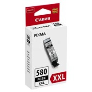 WYBIERZ JAKOŚĆ --> NOWY ORYGINALNY TUSZ DO DRUKAREK ATRAMENTOWYCH CANON TS705 TS6150 TS6151 TS6250 TS6251 TS6350 TS6351 TS8150 TS8151 TS8151 TS8250 TS8251... - CZARNY / BLACK - 1970C001 / PGI-580XXL