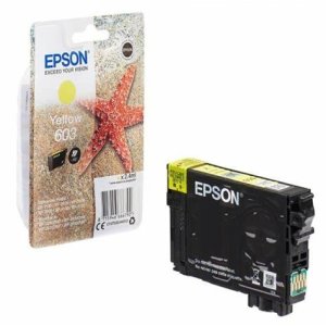 WYBIERZ JAKOŚĆ --> NOWY ORYGINALNY TUSZ DO DRUKAREK ATRAMENTOWYCH EPSON Expression Home XP-2100 XP-2105 XP-3100 XP-3105 XP-4100 XP-4105... - ŻÓŁTY / YELLOW - C13T03U44010 / CET0603Y