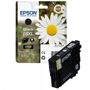 WYBIERZ JAKOŚĆ --> NOWY ORYGINALNY TUSZ DO DRUKAREK ATRAMENTOWYCH EPSON Expression Home XP102 XP202 XP205 XP302 XP305 XP402 XP405 XP405WH XP30... - CZARNY / BLACK - T181140 / C13T18114012 