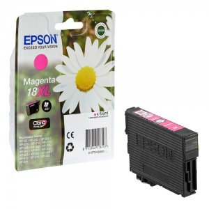 WYBIERZ JAKOŚĆ --> NOWY ORYGINALNY TUSZ DO DRUKAREK ATRAMENTOWYCH EPSON Expression Home XP102 XP202 XP205 XP302 XP305 XP402 XP405 XP405WH XP30 - PURPUROWY / MAGENTA - T181340 / C13T18134012