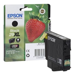 WYBIERZ JAKOŚĆ --> NOWY ORYGINALNY TUSZ DO DRUKAREK ATRAMENTOWYCH EPSON Expression Home XP235 XP245 XP247 XP332 XP335 XP342 XP345 XP432 XP435 XP442 XP445 - CZARNY / BLACK - C13T29914010 / C13T29914012