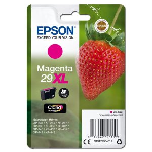 WYBIERZ JAKOŚĆ --> NOWY ORYGINALNY TUSZ DO DRUKAREK ATRAMENTOWYCH EPSON Expression Home XP235 XP245 XP247 XP332 XP335 XP342 XP345 XP432 XP435 XP442 XP445 - MAGENTA - C13T29934012 / C13T29934010
