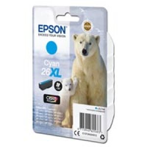 WYBIERZ JAKOŚĆ --> NOWY ORYGINALNY TUSZ DO DRUKAREK ATRAMENTOWYCH EPSON Expression Premium XP510 XP520 XP600 XP605 XP610 XP615 XP620 XP625 XP700 XP710 XP720 XP800 XP810 XP820 - NIEBIESKI/CYAN- T263240